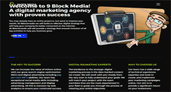 Desktop Screenshot of 9blockmedia.com